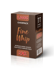 FineWhip 2XL 1,360G 2.2L Cylinder Tank Carton (2 Cylinders)