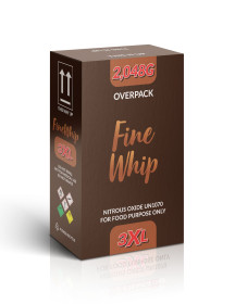 FineWhip 3XL 2,048G 3.3L Cylinder Tank Carton (2 Cylinders)