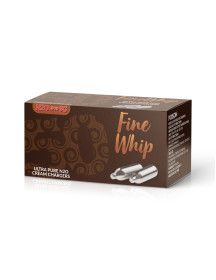 FineWhip Cream Chargers 50 Pack (50 Bulbs)