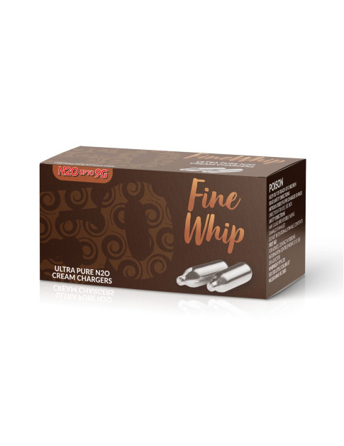 FineWhip Cream Chargers 50 Pack Carton (600 Bulbs)