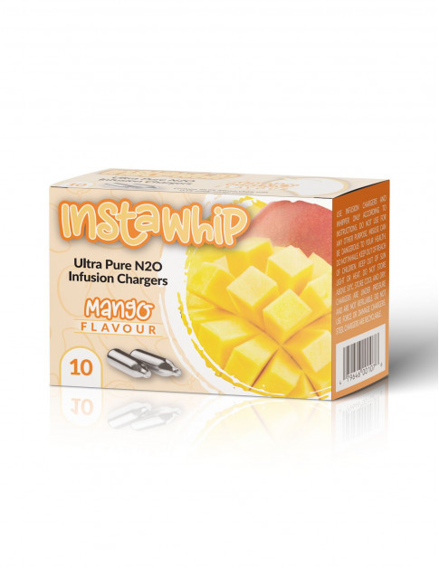 InstaWhip Mango Infusion Chargers 10 Pack (10 Bulbs)