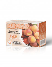 InstaWhip Peach Infusion Chargers 10 Pack (10 Bulbs)