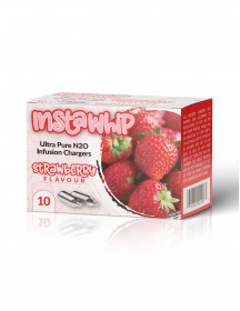 InstaWhip Strawberry Infusion Chargers 10 Pack (10 Bulbs)