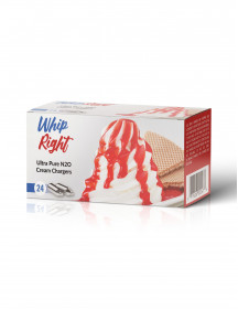 WhipRight Cream Chargers 24 Pack (24 Bulbs)