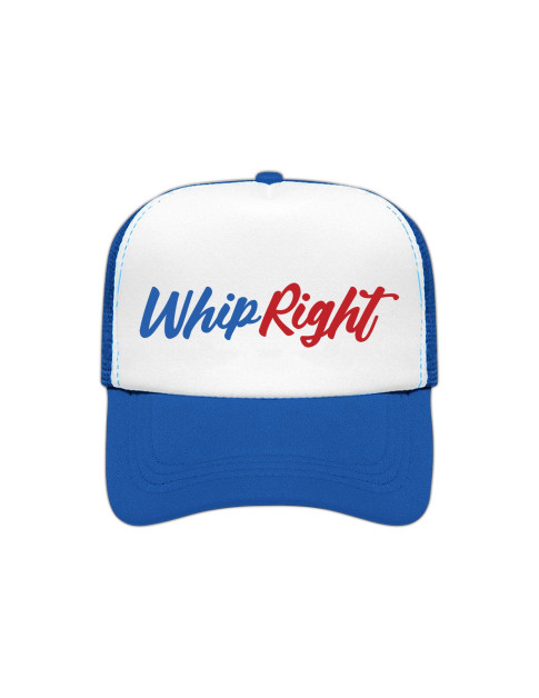 WhipRight Trucker Cap Single Logo Blue